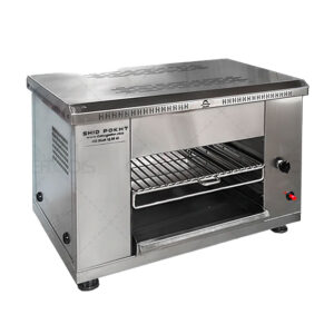 Stainless Steel Smokeless Kebab Grill at home, 7‑Skewer, Professional