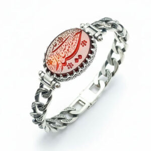 Bracelet with Yemeni Red Agate & “Ali Amir Al Mumineen Heydar”