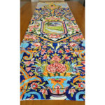 Persian Homa Table Runner – Luxury Velvet for 6 Seater Tables - Image 3
