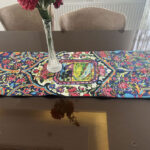 Persian Homa Table Runner – Luxury Velvet for 6 Seater Tables - Image 2
