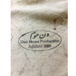 Persian Paisley Block‑Print Tablecloth – 100×100 cm, Handmade Cotton - Image 5