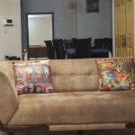 Persian Traditional Banquet Cushion – Filled Velvet Decorative Pillow - Image 2