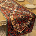 Toranj Velvet Table Runner – Antique Persian Carpet Design 130×40 cm - Image 5