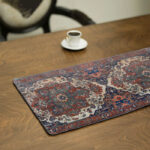 Toranj Velvet Table Runner – Antique Persian Carpet Design 130×40 cm - Image 2