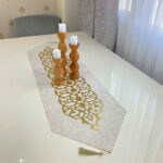 Roman Style Velvet Table Runner – Premium Design in Four Colors - Image 3
