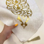 Roman Style Velvet Table Runner – Premium Design in Four Colors - Image 4