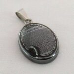 Hematite (Hadid) Medal – Laser Engraved Hirz Kabir Imam Jawad - Image 5