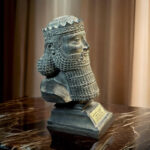 Darius I The Great Bust – Large Achaemenid King Sculpture - Image 4