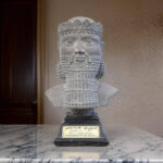 Darius I The Great Bust – Large Achaemenid King Sculpture - Image 7
