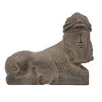Mesopotamian Lamassu Babylon Statue – Winged Bull Guardian