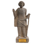 Parthian (Ashkani) Prince Stone Statue – Ancient Iranian Figurine