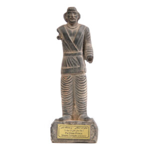 Parthian Shami Prince Statue – Miniature Ancient Persian Figurine