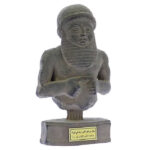 Sumerian Uruk Man Sculpture – Ancient Mesopotamian Figurine - Image 2