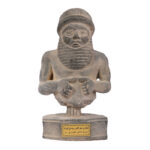 Sumerian Uruk Man Sculpture – Ancient Mesopotamian Figurine