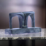 University of Tehran Gate Statue – Miniature Cultural Sculpture - Image 3