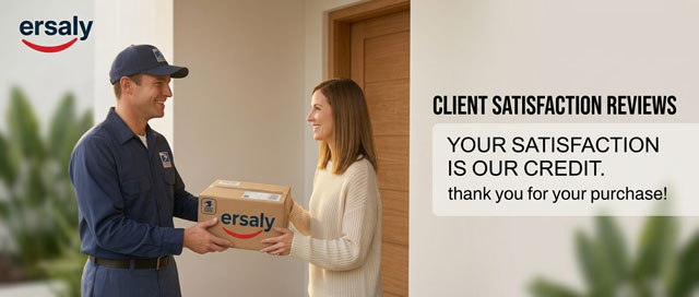 Customers & Reviews Banner for Ersaly Shop