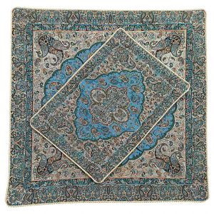 Luxury Shah Abbasi Termeh Janamaz Traditional Persian Prayer Mat